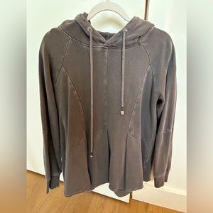 Anthropologie grey hoodie